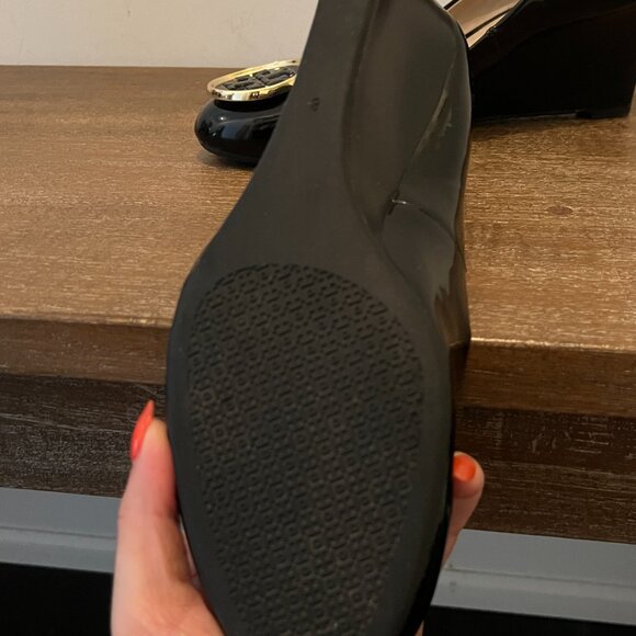 Stylish Black Wedge Heels - Banana Republic - Picture 3 of 3